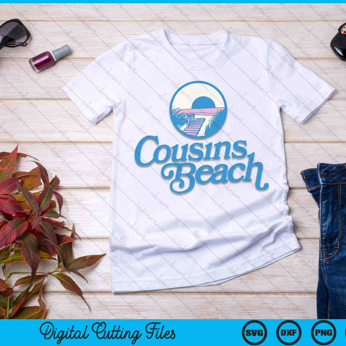 Primos Playa Gráfico Verano SVG PNG Archivos de Corte Digital