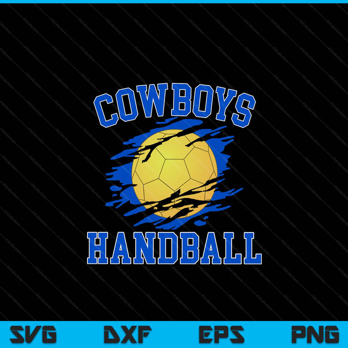 Cowboy handball for men SVG cut file