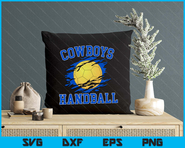 Cowboy Handball For Men SVG PNG Digital Printable Files