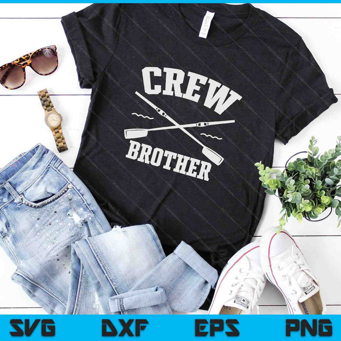 Crew Brother Rowing Coxswain Sculling SVG PNG Digital Cutting Files