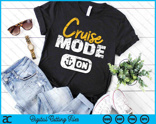 Cruise Mode On SVG PNG Cutting Printable Files