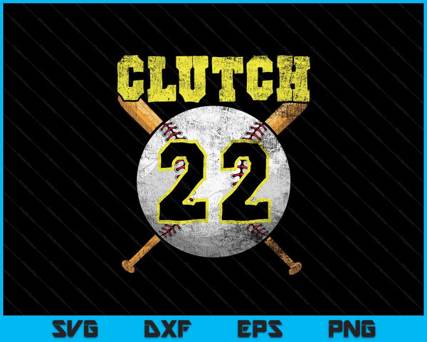 Cutch 22 Sports Baseball Design For Fans Of Pittsburgh SVG PNG Files
