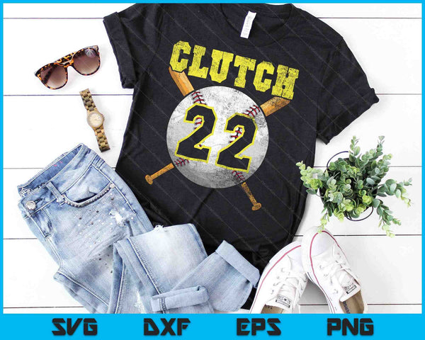 Cutch 22 Sports Baseball Design For Fans Of Pittsburgh SVG PNG Files - on a t-shirt