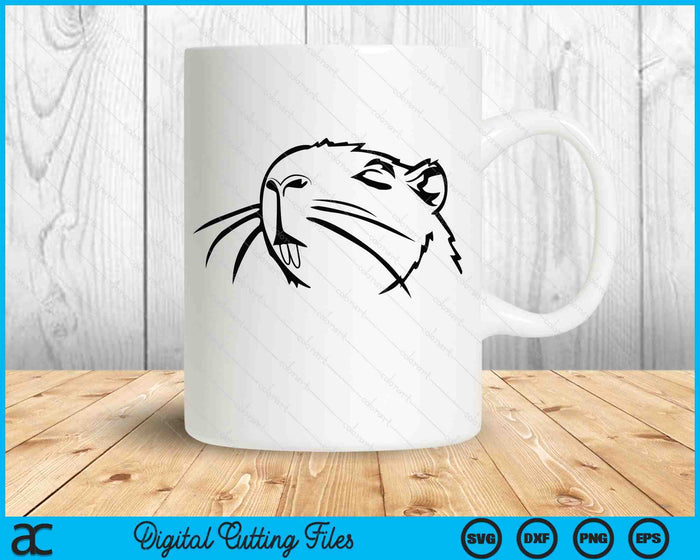 Cute Capybara Animal Capybara Lover SVG PNG Digital Printable Files