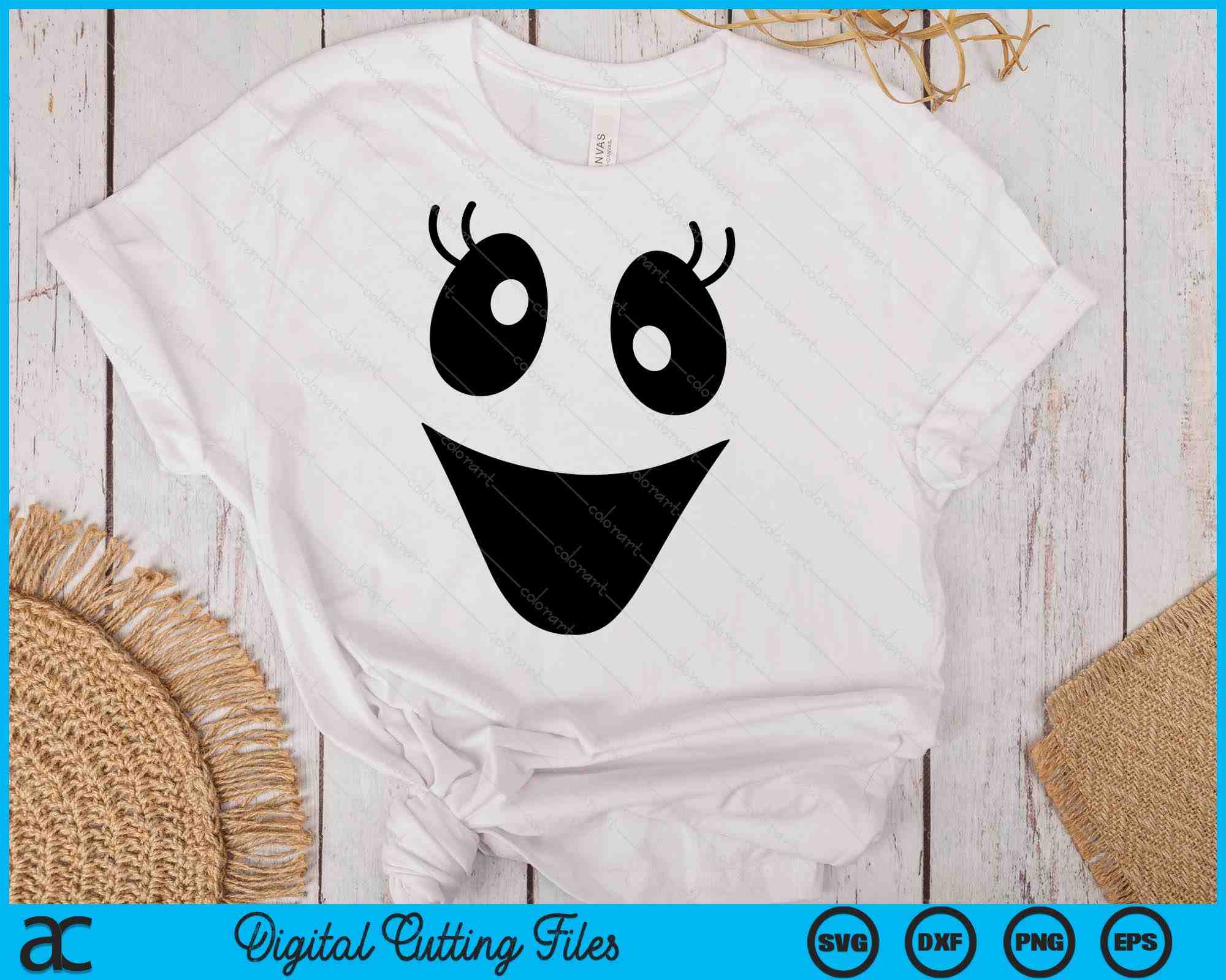 Printable Ghost Faces