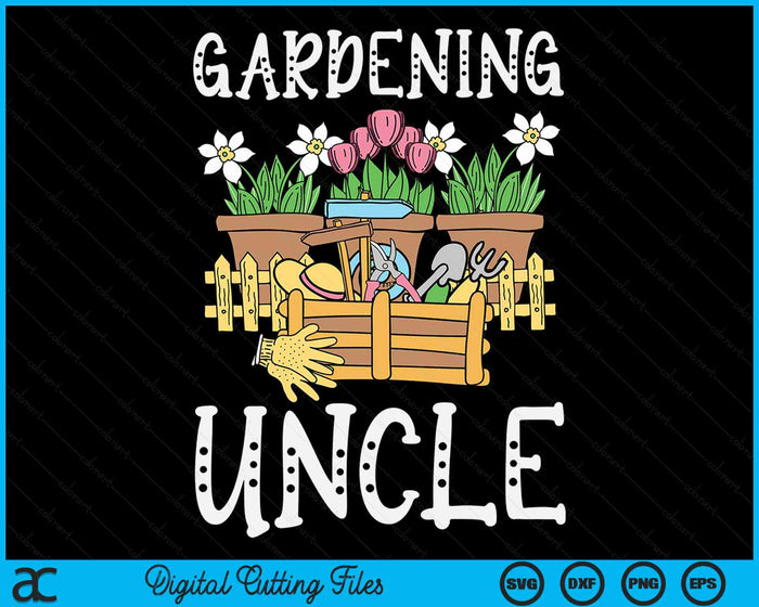 Schattig tuinieren oom moestuin tuinman SVG PNG digitale afdrukbare bestanden
