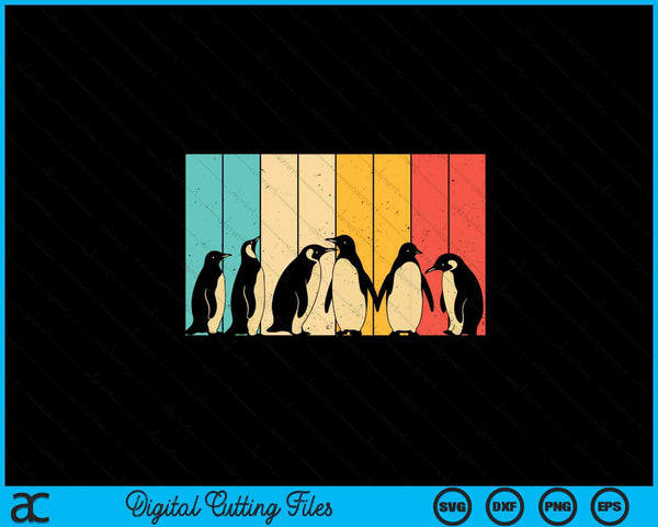 Cute penguin art bird zoologist penguin lovers SVG cut file
