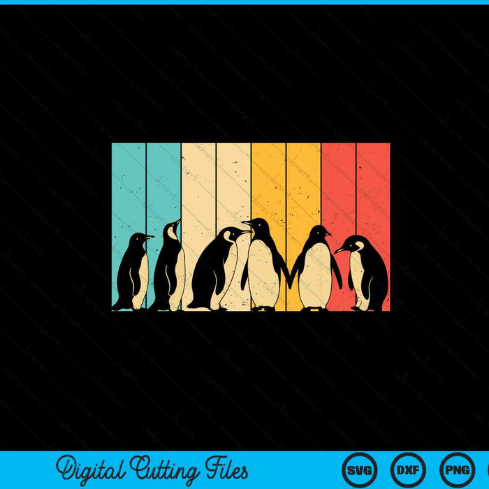 Cute penguin art bird zoologist penguin lovers SVG cut file