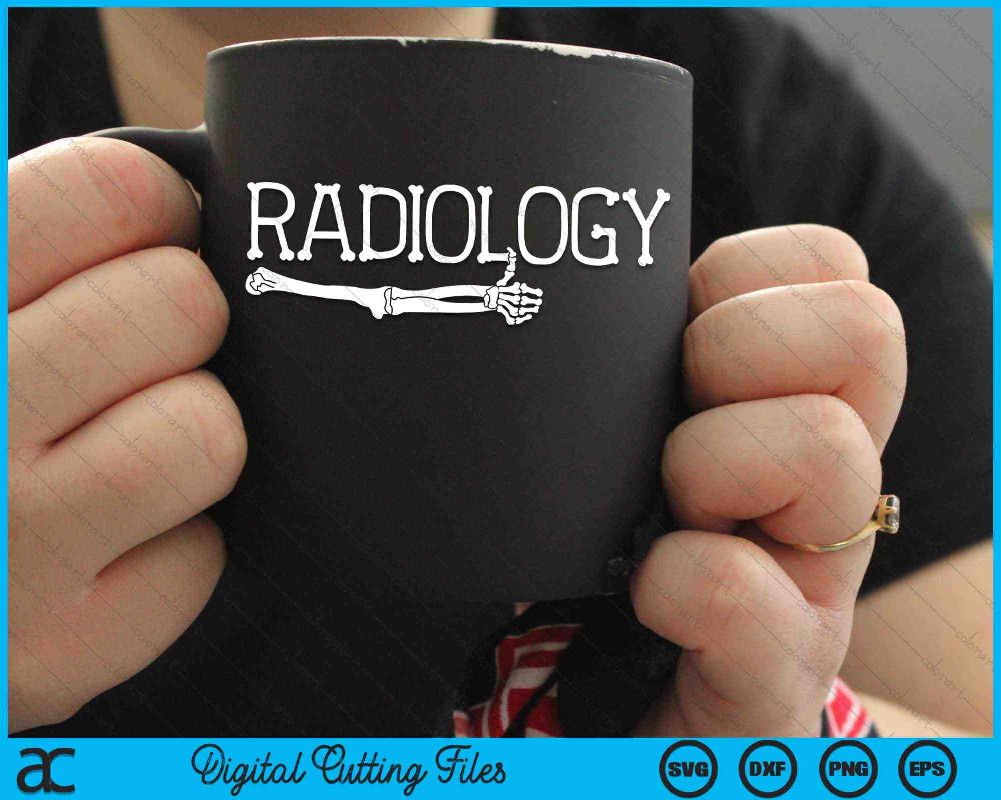 Cute Radiology X-Ray For Cool Radiographers SVG Digital Cutting Files ...