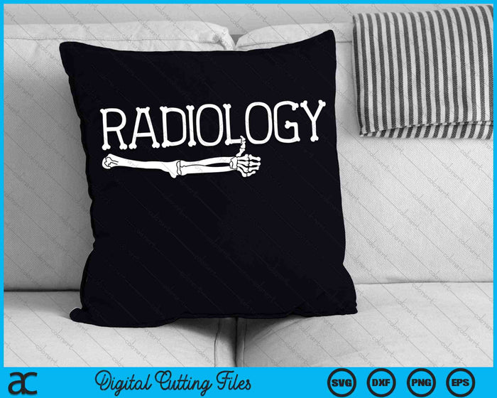 Leuke radiologie X-Ray voor coole radiografen SVG PNG digitale snijbestanden