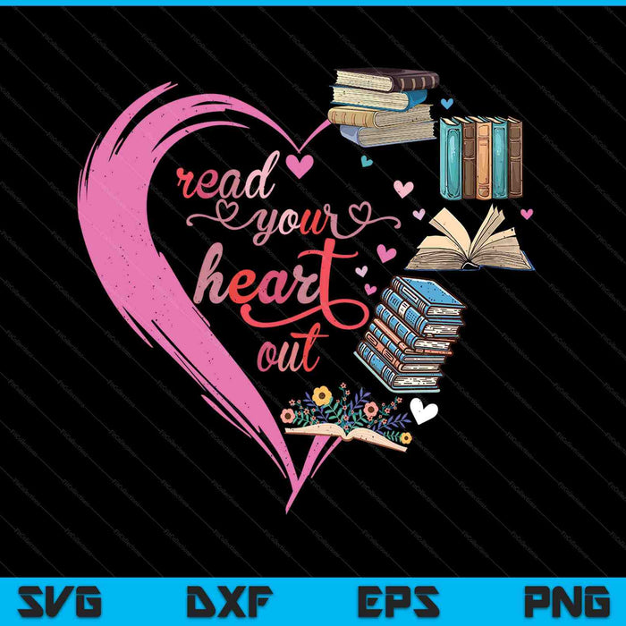 Cute Retro Reading Book Reader Women Valentine SVG PNG Digital Cutting Files