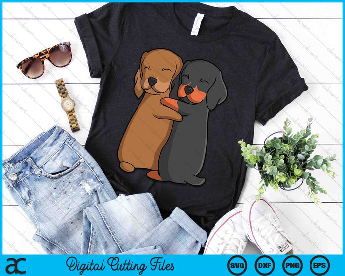 Dachshund Lover Weiner Dog Girls Kids Women Men SVG PNG Digital Cutting Files