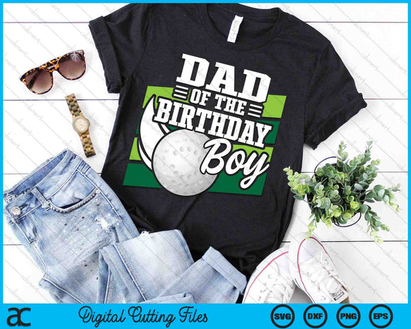 Dad Of The Birthday Boy Hockey Lover Birthday SVG PNG Digital Printable Files