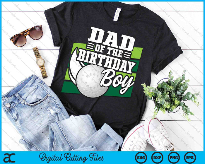 Dad Of The Birthday Boy Hockey Lover Birthday SVG PNG Digital Printable Files