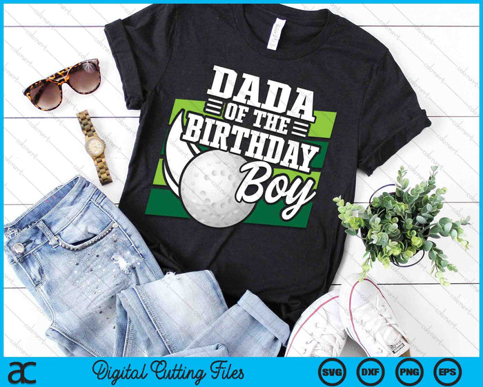 Dada Of The Birthday Boy Hockey Lover Birthday SVG PNG Digital Printable Files