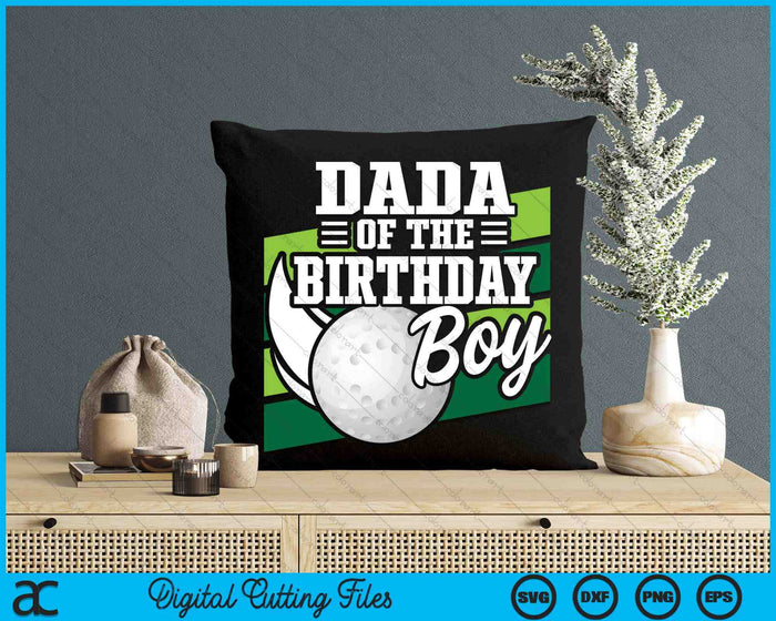 Dada Of The Birthday Boy Hockey Lover Birthday SVG PNG Digital Printable Files