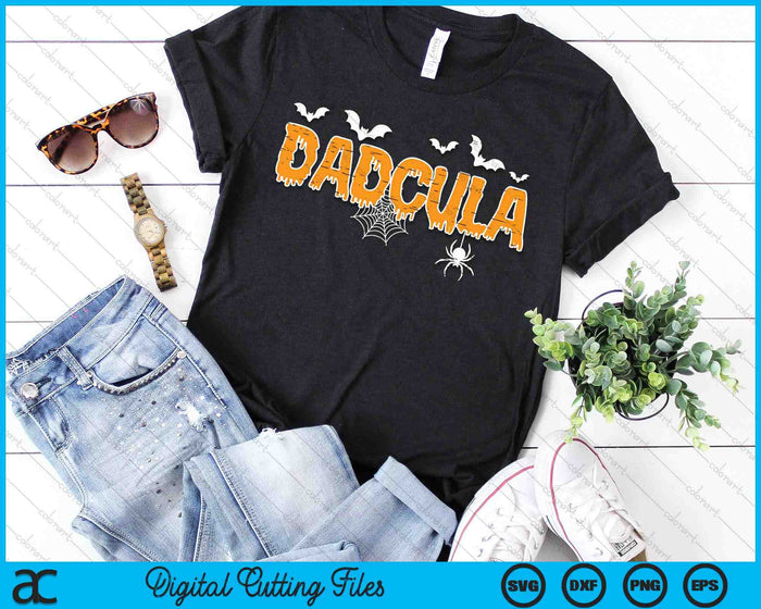 Dadcula Daddy Matching Family Halloween Costume SVG PNG Digital Printable Files