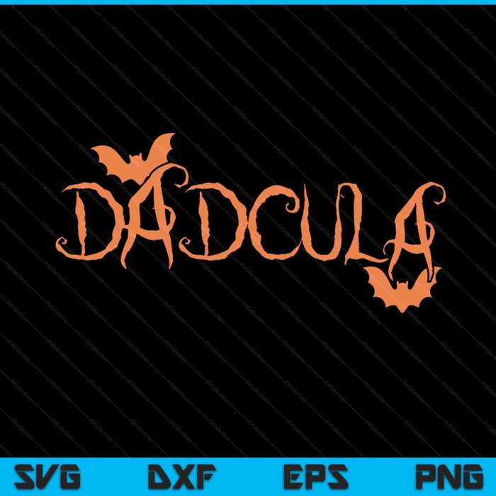 Dadcula Halloween SVG PNG Archivos de corte digital