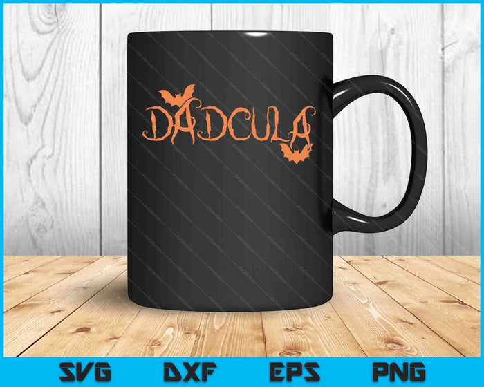 Dadcula Halloween SVG PNG Archivos de corte digital