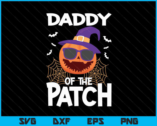 Daddy Halloween kostuum grappige pompoen familie Halloween SVG PNG snijden afdrukbare bestanden