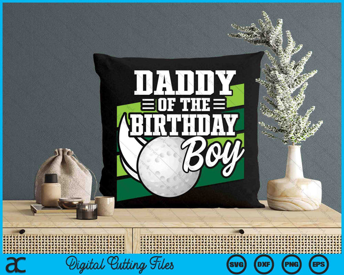 Daddy Of The Birthday Boy Hockey Lover Birthday SVG PNG Digital Printable Files