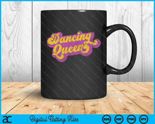 Dancing Queen Shirt Vintage Dancing SVG PNG Cutting Printable Files