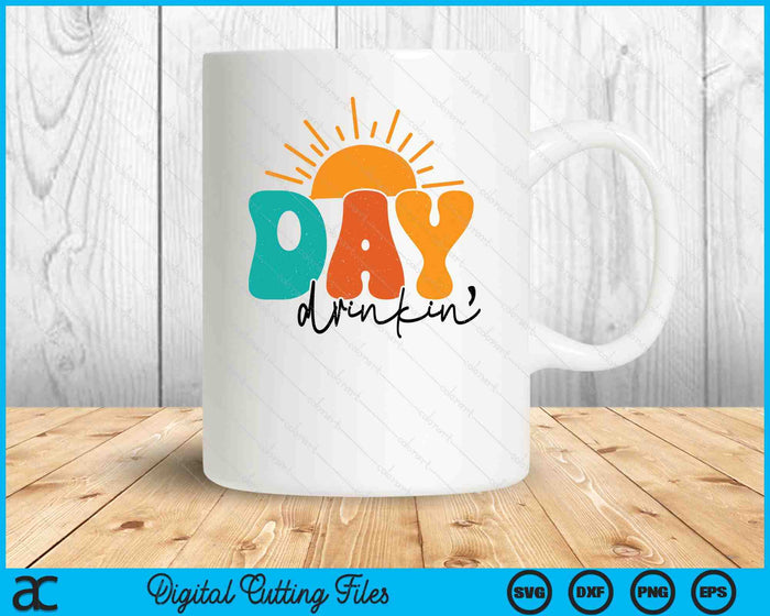 Day Drinking Beach Life Summer SVG PNG Digital Printable Files