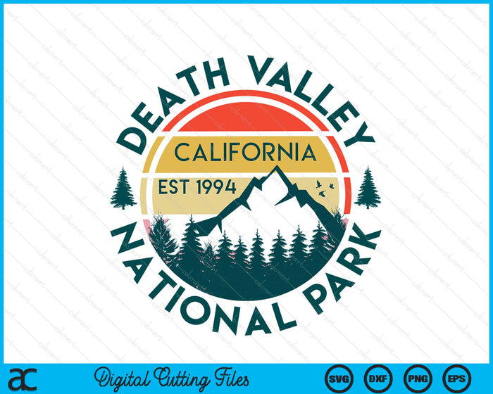 Death Valley California Nature Hiking Outdoors Travel SVG PNG Digital Printable Files