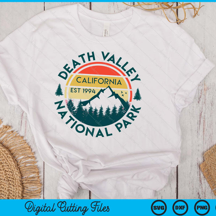 Death Valley California Nature Hiking Outdoors Travel SVG PNG Digital Printable Files