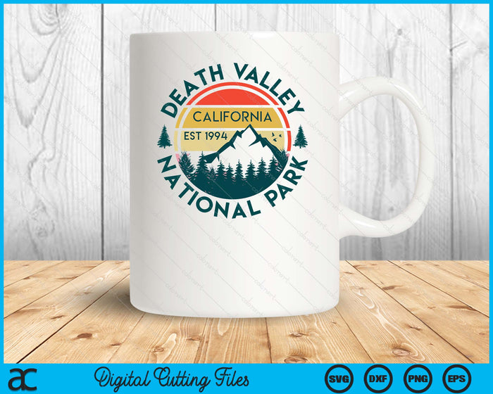 Death Valley California Nature Hiking Outdoors Travel SVG PNG Digital Printable Files
