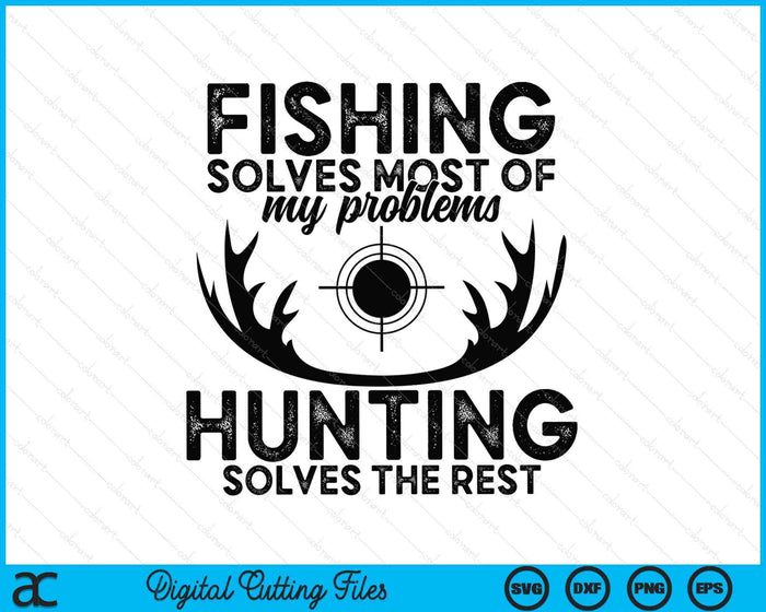 Deer Hunt Funny Fishing And Hunting SVG PNG Digital Printable Files