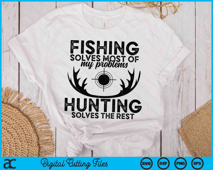 Deer Hunt Funny Fishing And Hunting SVG PNG Digital Printable Files