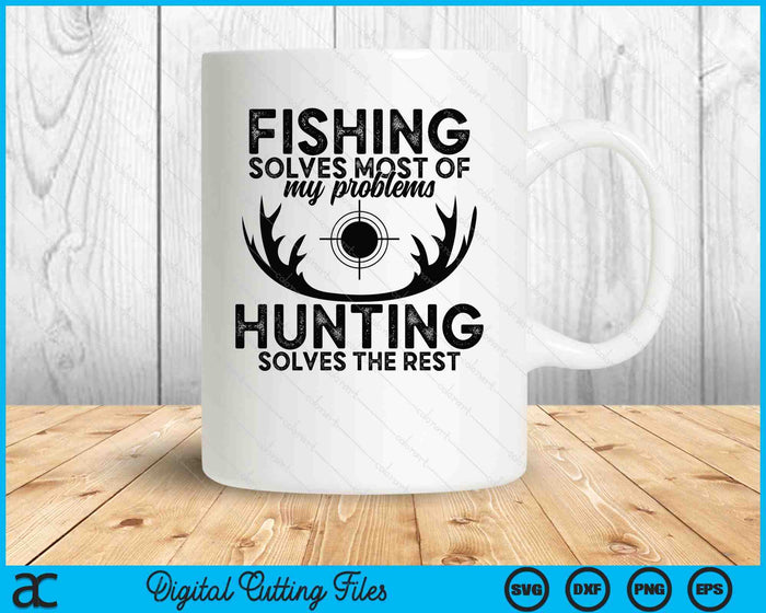 Deer Hunt Funny Fishing And Hunting SVG PNG Digital Printable Files