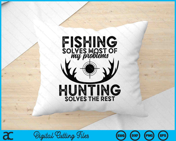 Deer Hunt Funny Fishing And Hunting SVG PNG Digital Printable Files