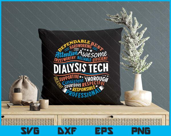 Dialysis Tech Tshirts Funny Dialysis Technician Week SVG PNG Digital Printable Files