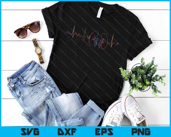 Dialysis Nurse Kidney Heartbeat Awareness SVG PNG Cutting Printable Files - on a t-shirt
