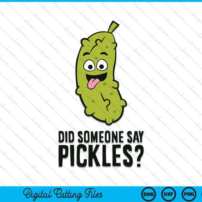 Did someone say pickles dill pickle cucumber SVG cut file