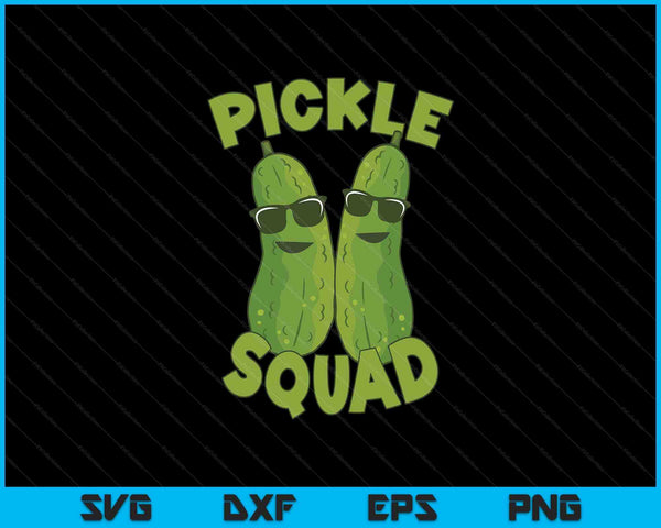 Dill pickle squad SVG cut file