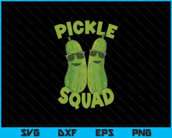 Dill Pickle Squad Design Pickle Squad SVG PNG Digital Printable Files