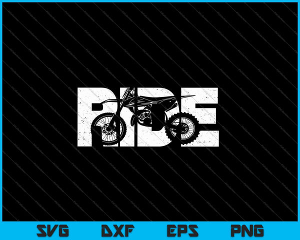 Dirt Bike Motocross Ropa Motocross Dirt Bike SVG PNG Cortar archivos imprimibles