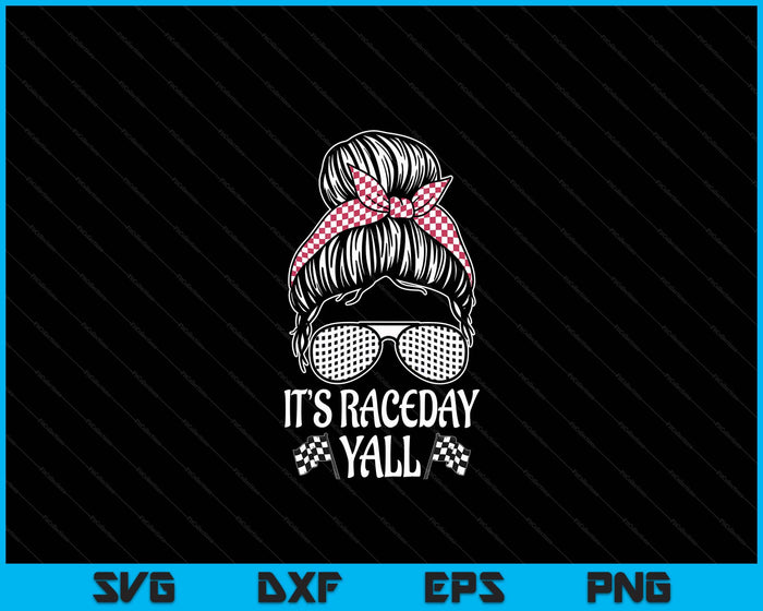 Dirt Track Go Kart Racing Race Mom Girlfriend Girl Grandma SVG PNG Digital Printable Files