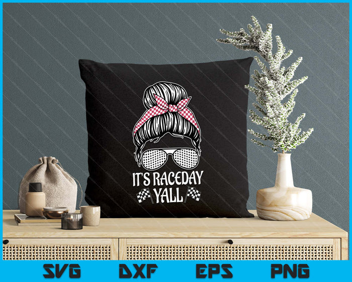 Dirt Track Go Kart Racing Race Mom Girlfriend Girl Grandma SVG PNG Digital Printable Files