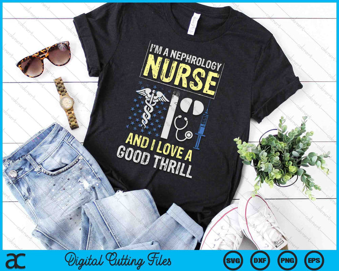Distressed Quote Nephrology Nurse Good Dialysis Nursing Rn SVG PNG Digital Printable Files