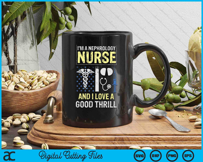 Distressed Quote Nephrology Nurse Good Dialysis Nursing Rn SVG PNG Digital Printable Files