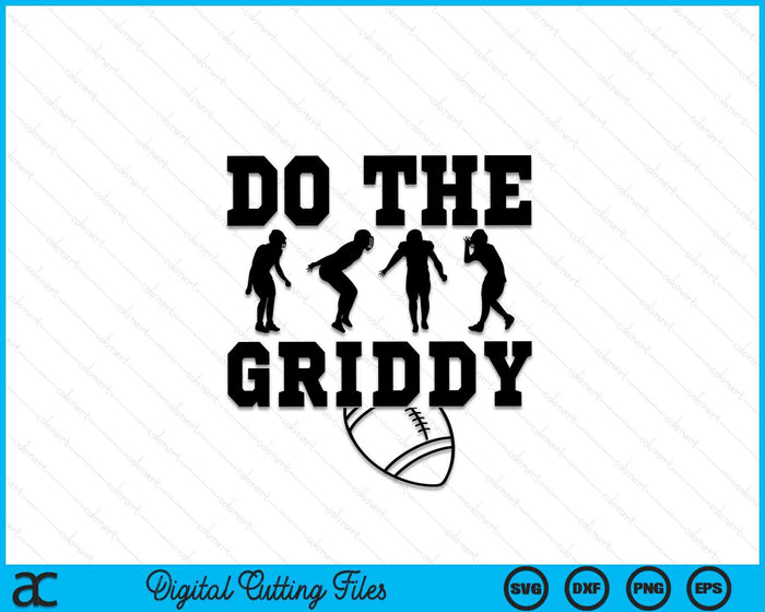 Hacer el Griddy Griddy Dance Football SVG PNG Cortar archivos imprimibles