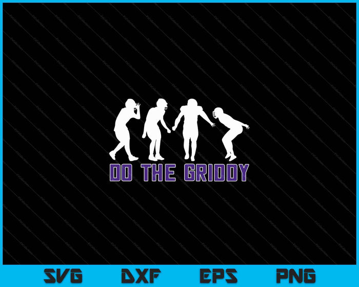 Do The Griddy - Griddy Dance Football SVG PNG snijden afdrukbare bestanden