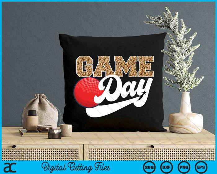 Dodgeball Game Day Vibes Dodgebal Coach Fan Player SVG PNG Digital Cutting Files