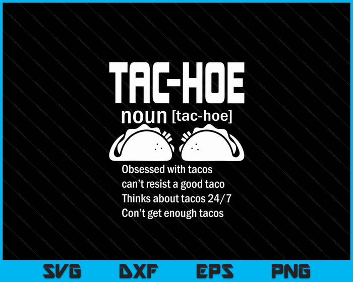 Don Nachos Taco Bell Mexican Food SVG PNG Digital Printable Files