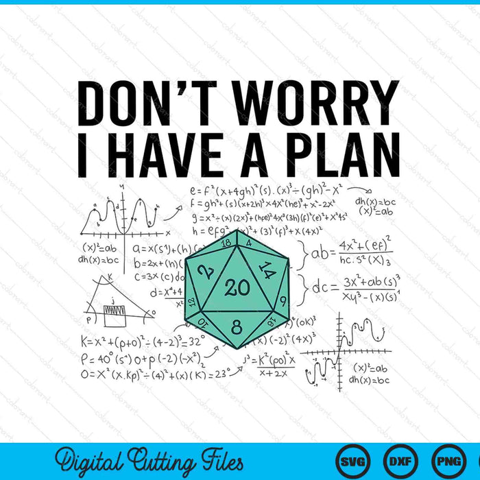 Don't worry I have a plan dungeon chaotic dragon SVG cut file