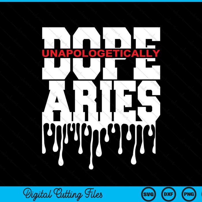 Dope queen king decor Aries astrology zodiac SVG cut file